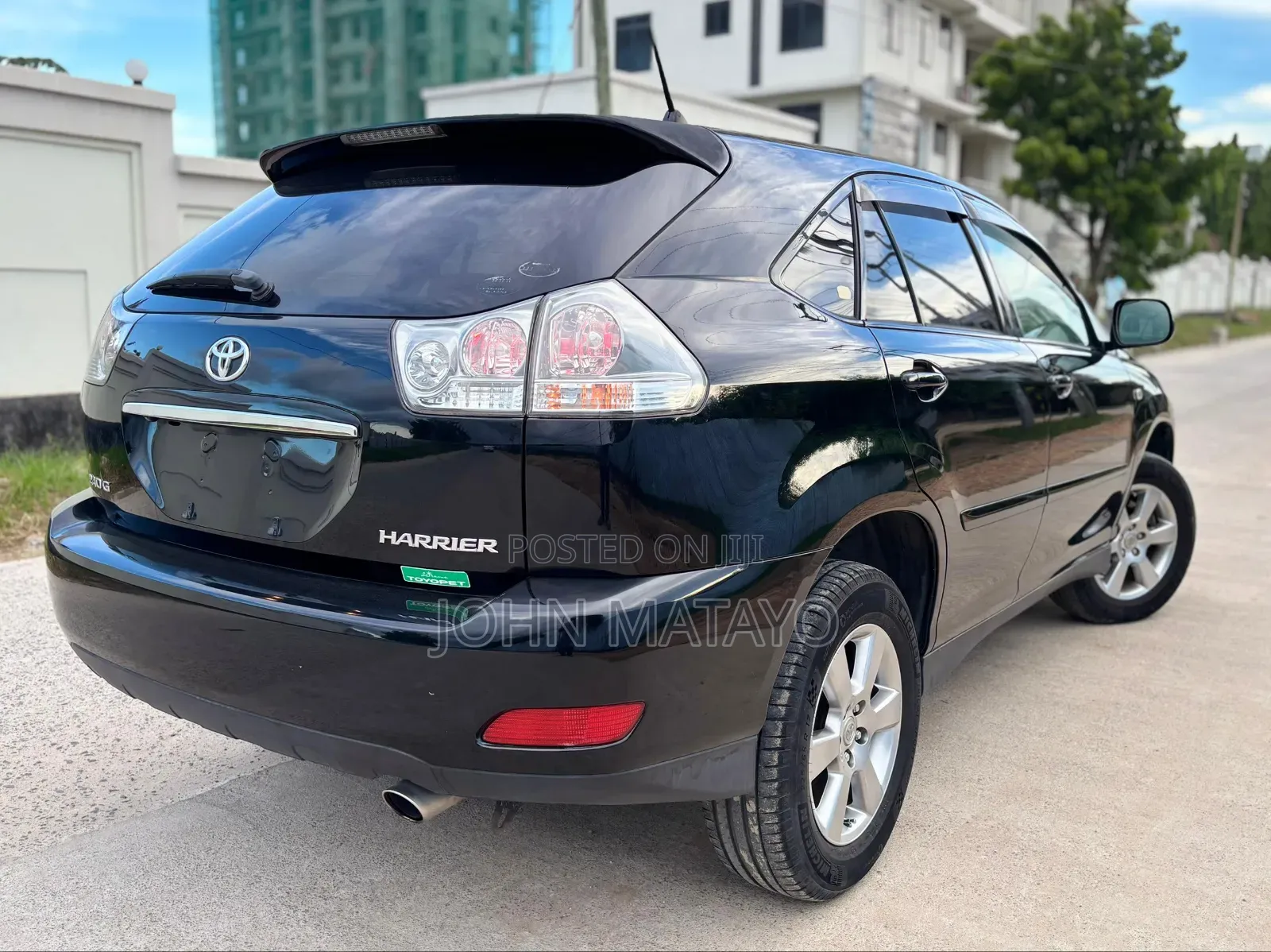 Toyota Harrier 2006 Black