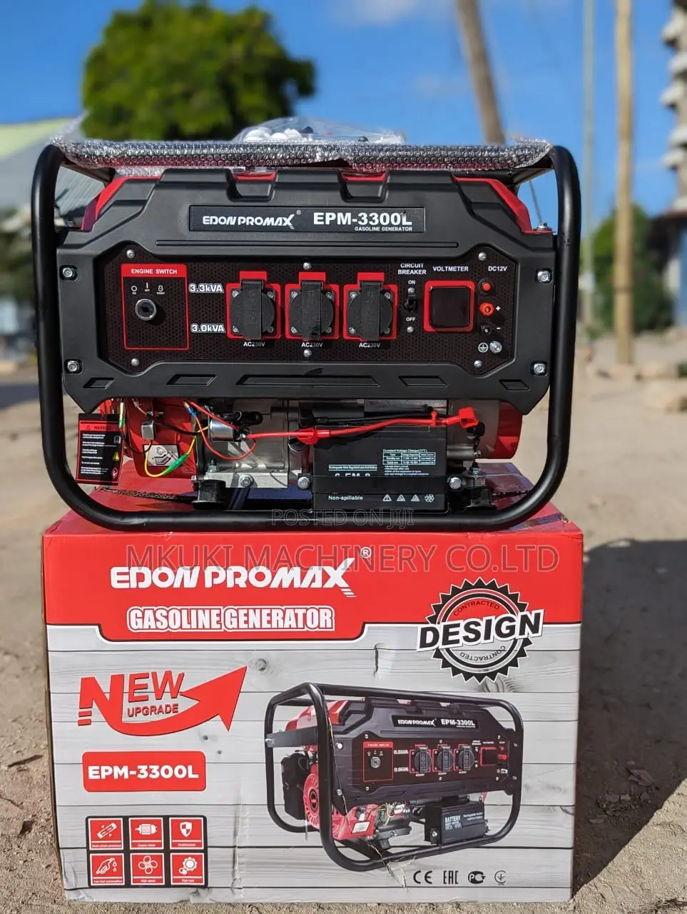 Generator 3kw Edon Pro Max Key to Start