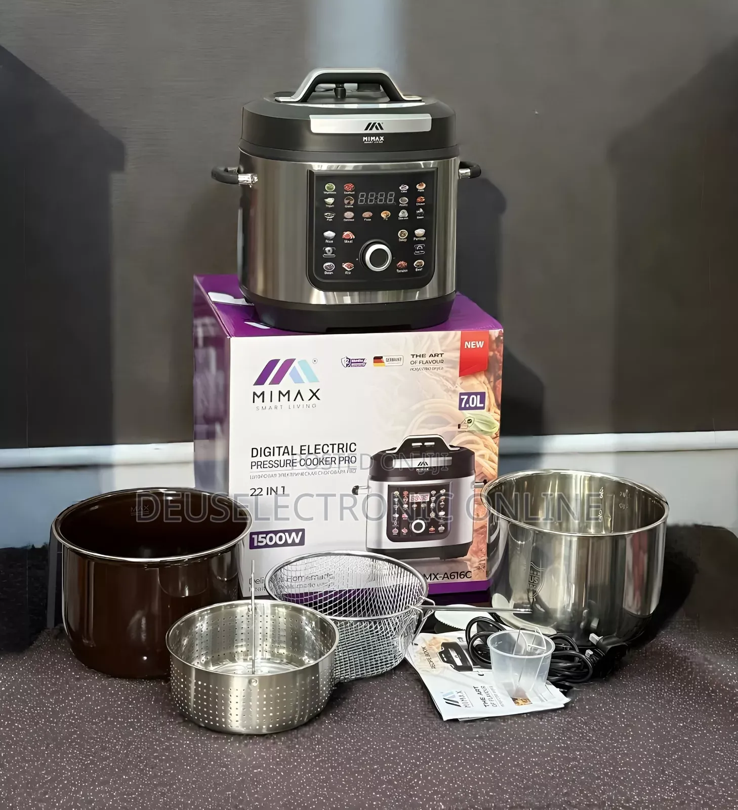 Mimax Pressure Cooker 7l 22in1