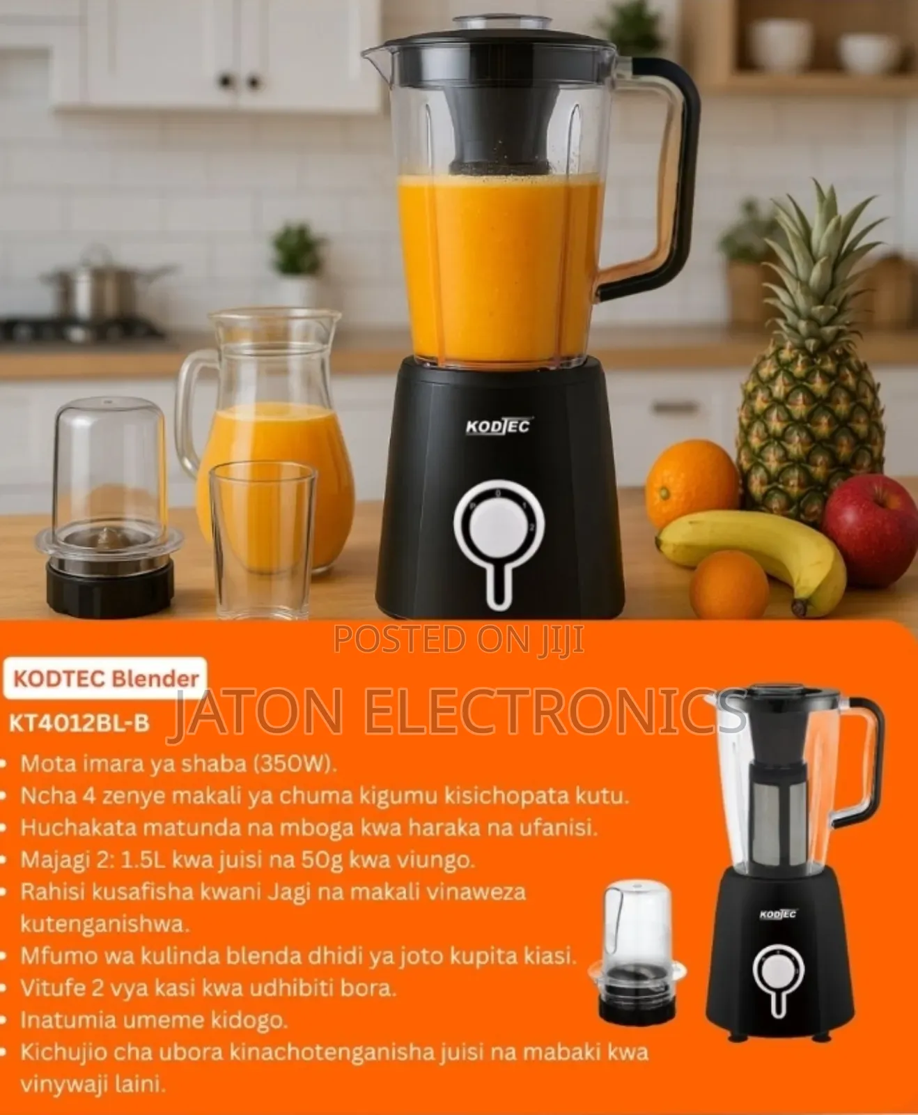 Kodtec Blender 1.5 Liters
