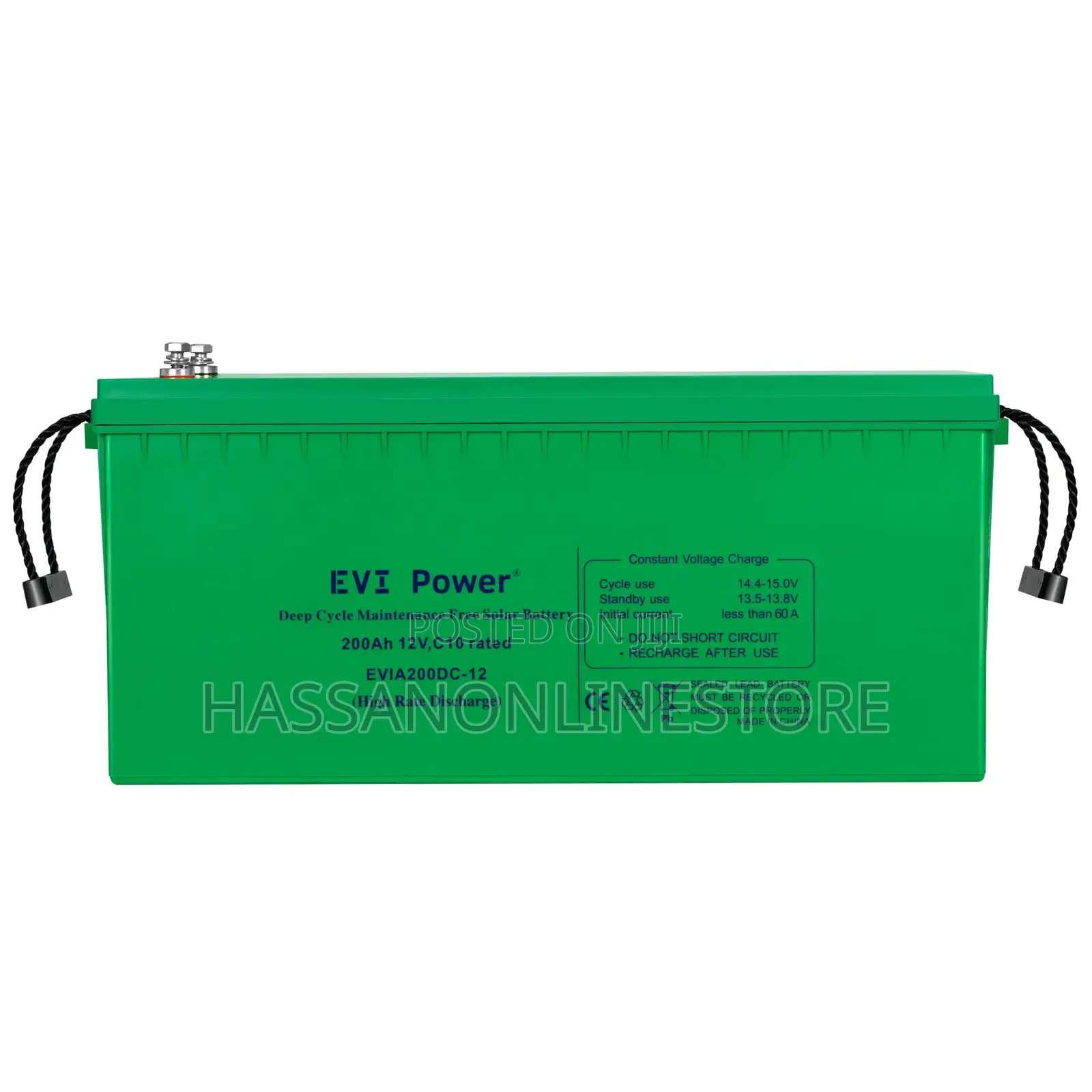 Evi Power Evia200dc-12 200ah Deep Cycle Battery