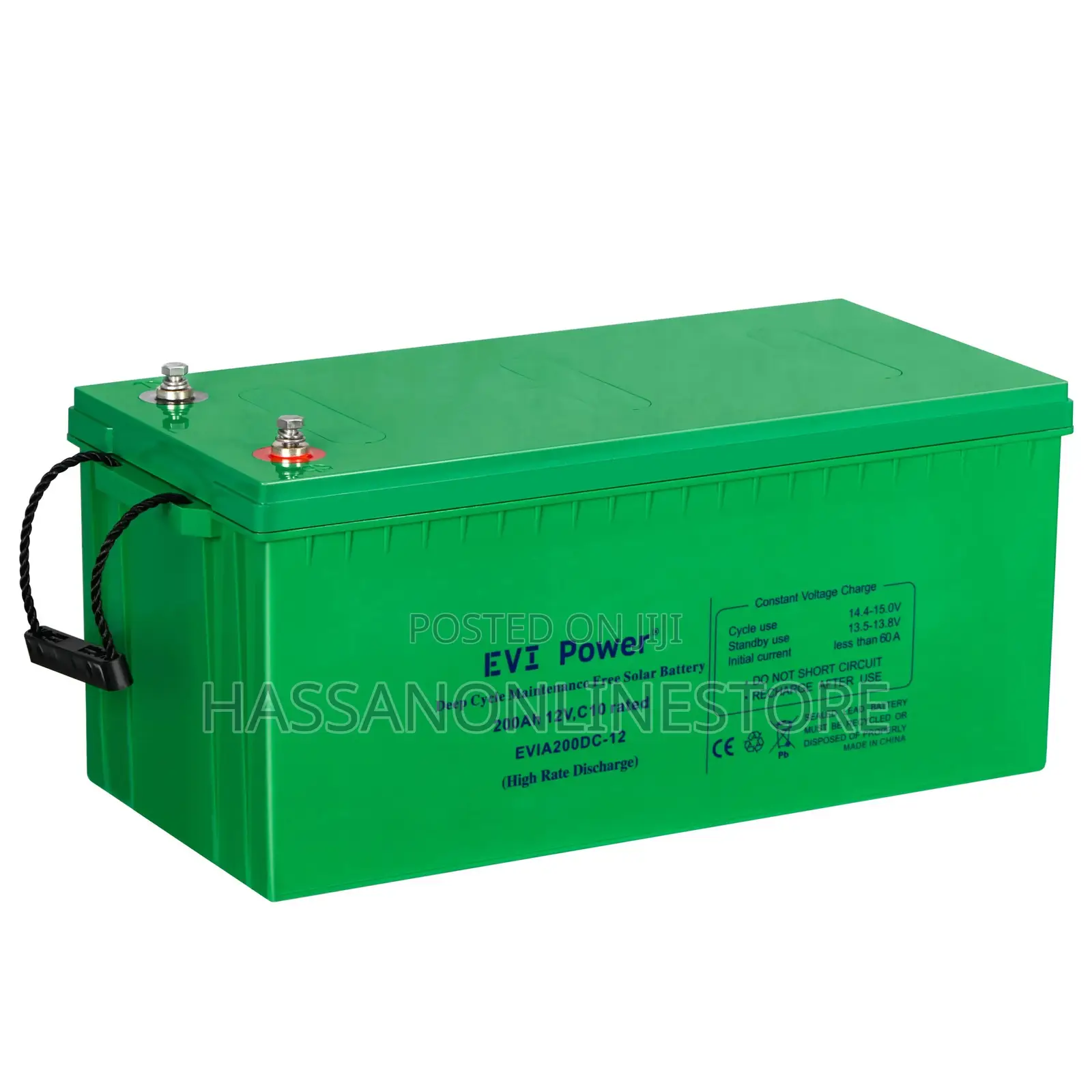 Evi Power Evia200dc-12 200ah Deep Cycle Battery