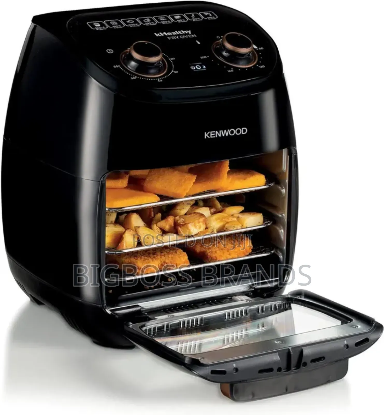 Kenwood Healthy Fryoven Air Fryer 11 Liter 2000 Watt [Hfp90.000bk]