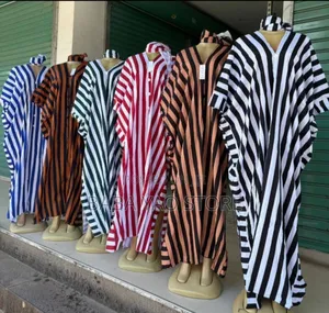 African Style Stripping Fashionable Dresses