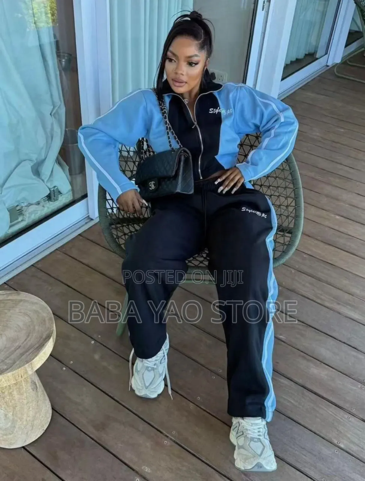 New Fashion Female's Two-Pieces Set Joggers/Streetwear