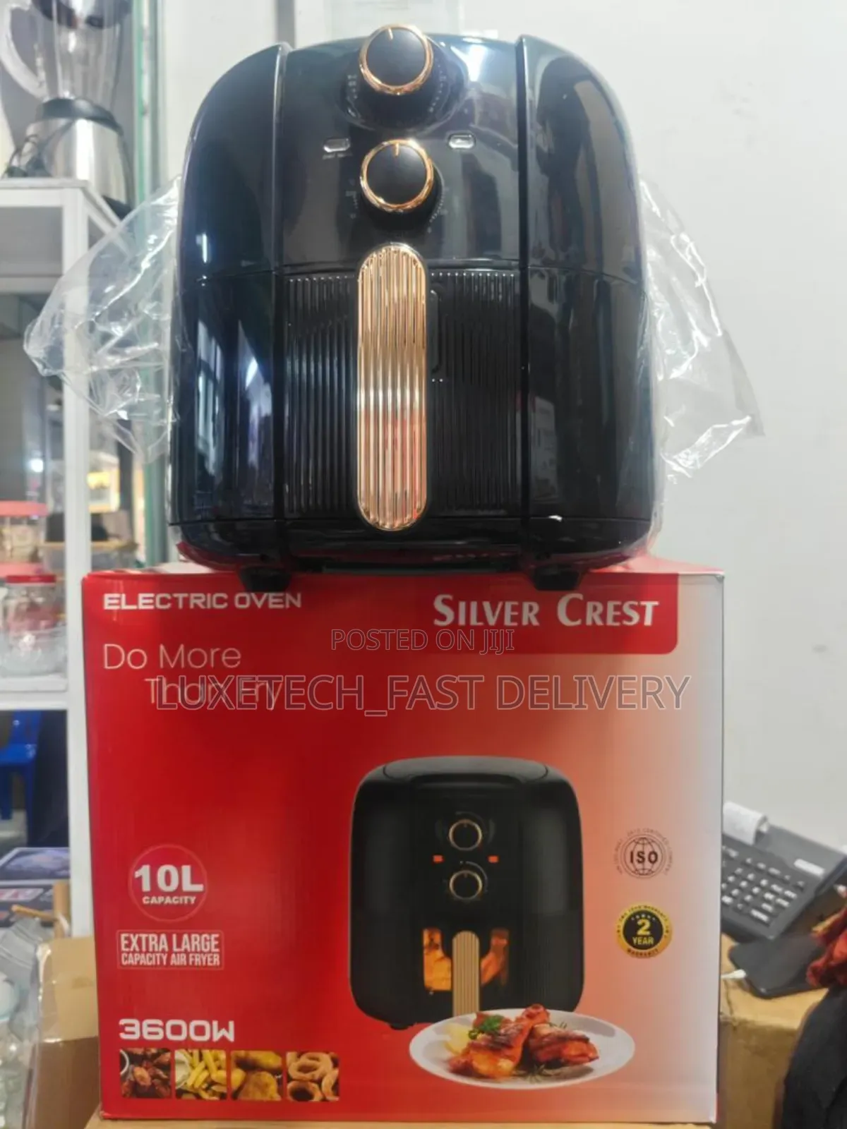 Silver Crest 10-Litres Air Fryer - Fast, Crispy and Healthy Cooking