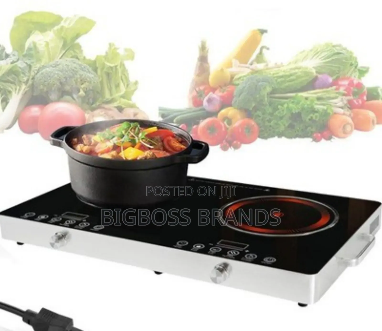 Raf Infrared Cooker Double Pan