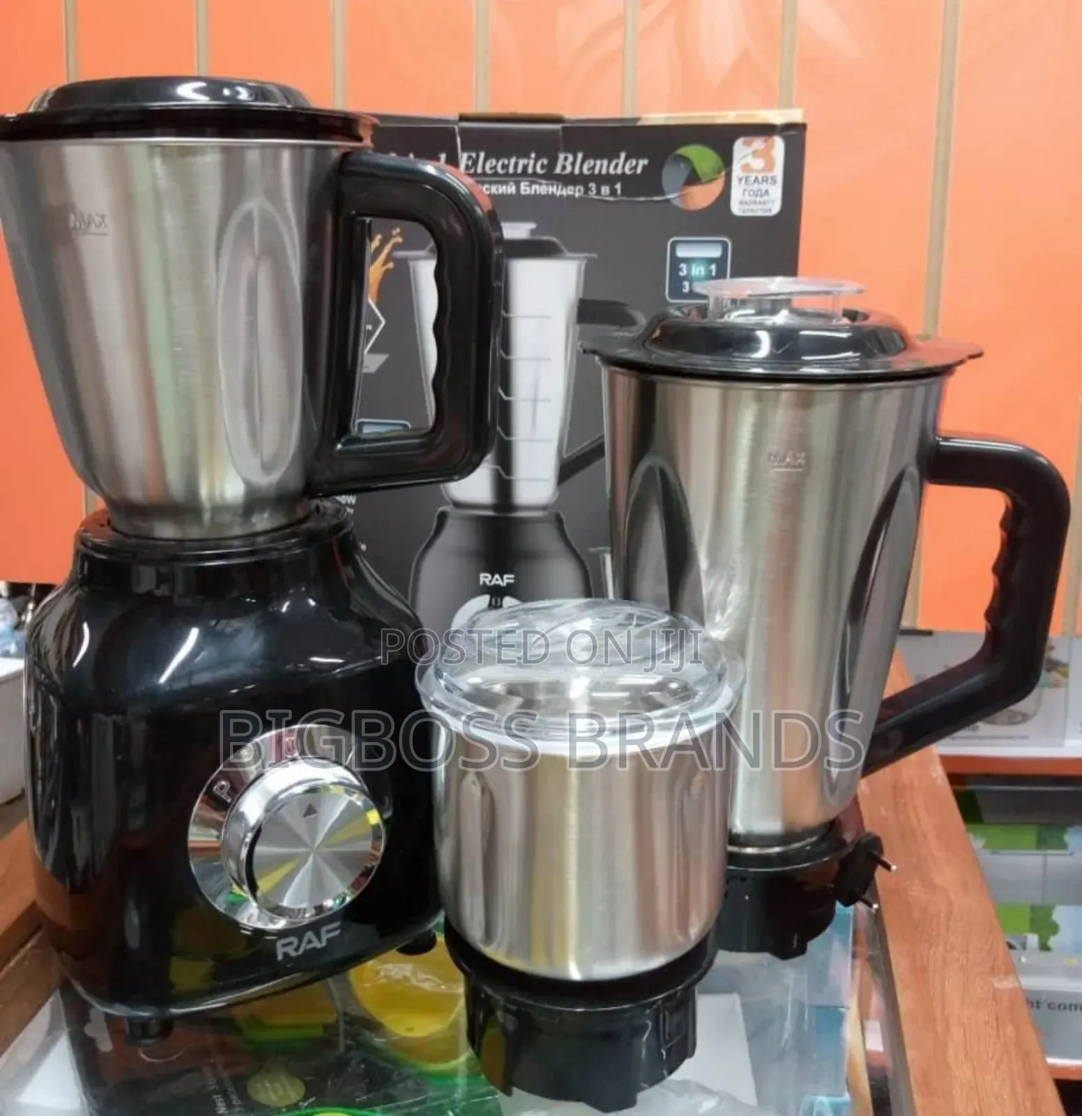 Raf Blender
 5 Liters
Jagi Tatu 
Stainless Steel