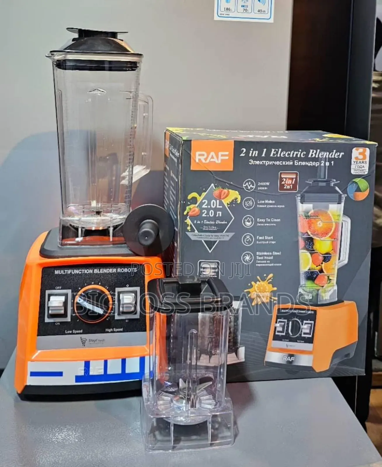 Raf 2839 3 in 1 Blender, Grinder Na Chopper