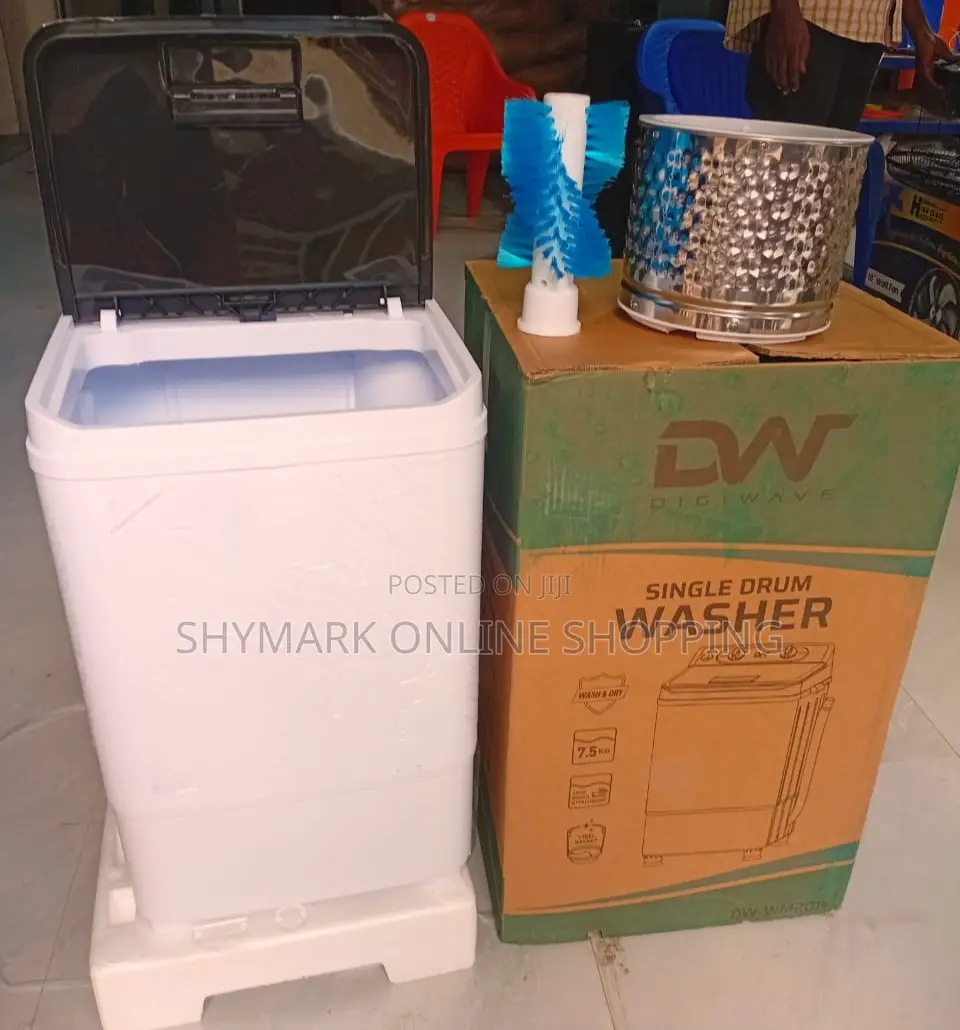 Digiwave Single Drum Dry and Washing Machines With Shoe Brush