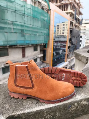 Men's Leather Boot Shoes Polo and Timberland Brands Materials Best