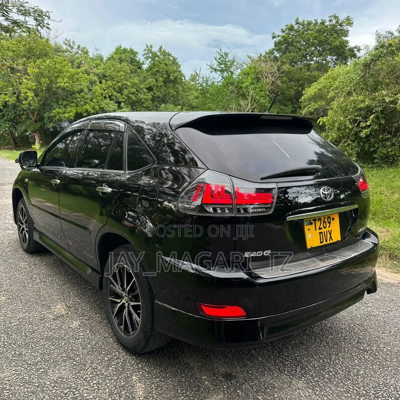 Toyota Harrier 2008 Black