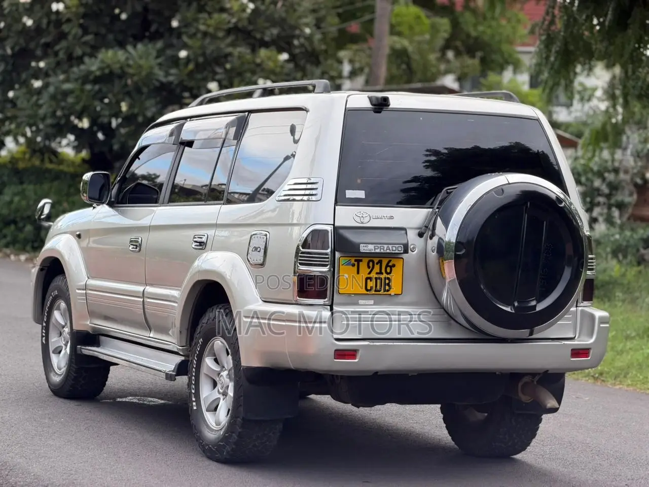 Toyota Land Cruiser Prado 3.0 D-4D 2002 Silver