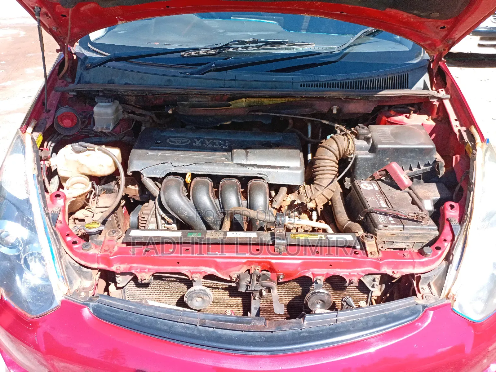 Toyota Wish 2004 Red