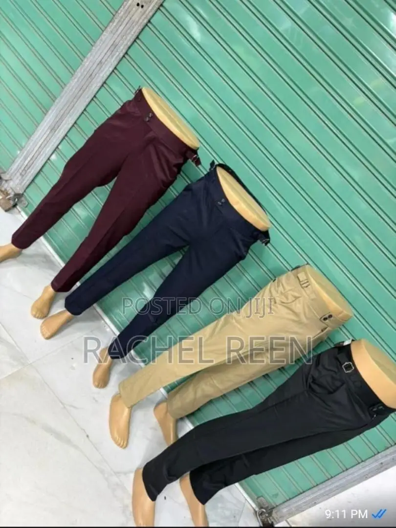 Men’S Adjustable Trousers (Beltless) Suruwali Official Available