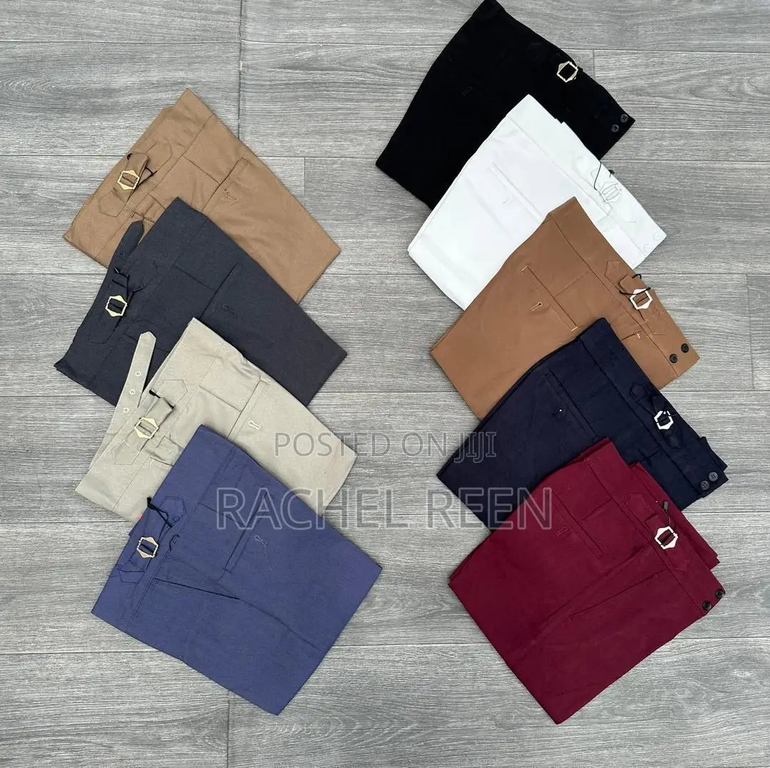Men’S Adjustable Trousers (Beltless) Suruwali Official Available