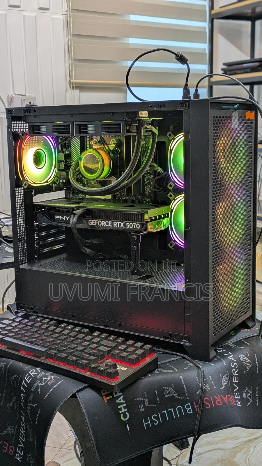 New Desktop Computer Asus TUF Gaming FX10CP 8GB Intel SSD 512GB
