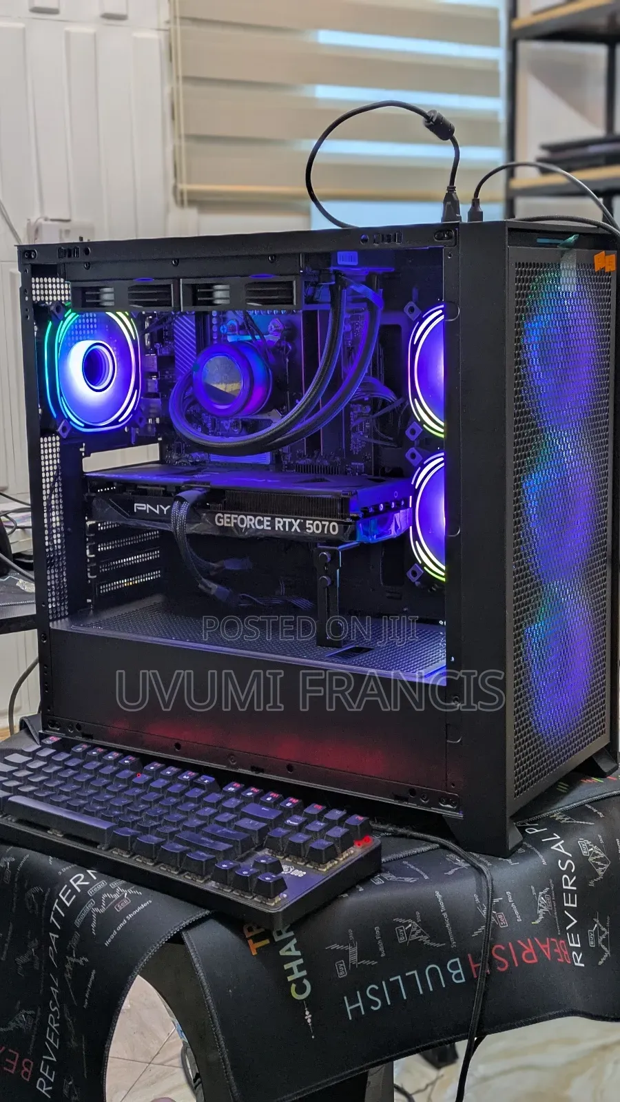New Desktop Computer Asus TUF Gaming FX10CP 8GB Intel SSD 512GB
