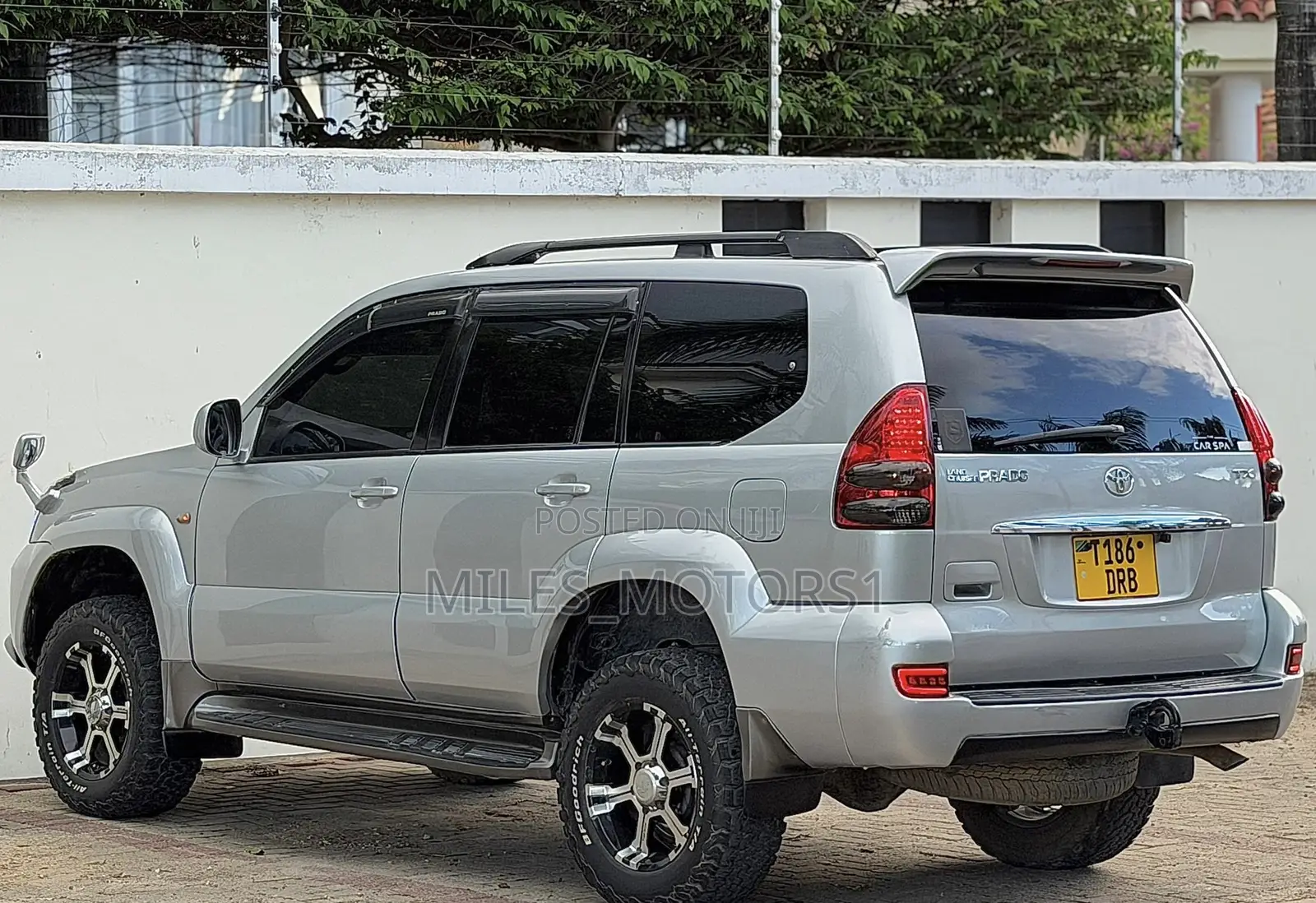 Toyota Land Cruiser Prado 2007 Silver