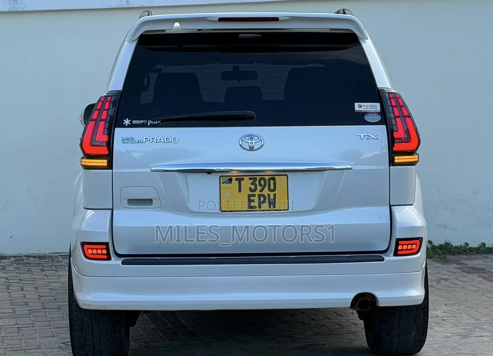 Toyota Land Cruiser Prado 2007 White