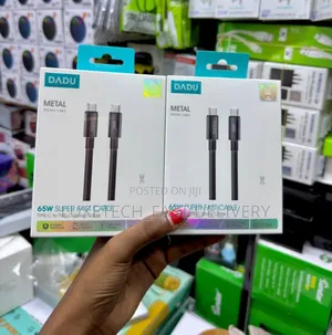 Dadu 65w Super Fast Type-C to Type-C Metal Strong Cable