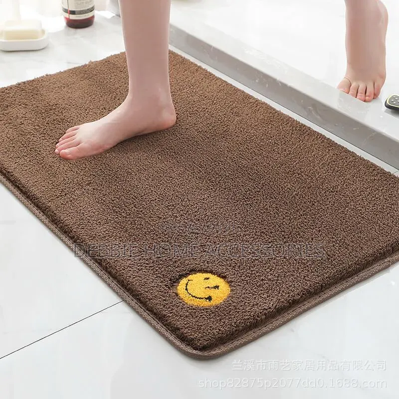 Emoji_absorbent Bath Mat