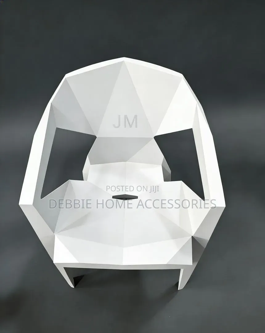 Geometric Plastic Chair( Muze Chair)