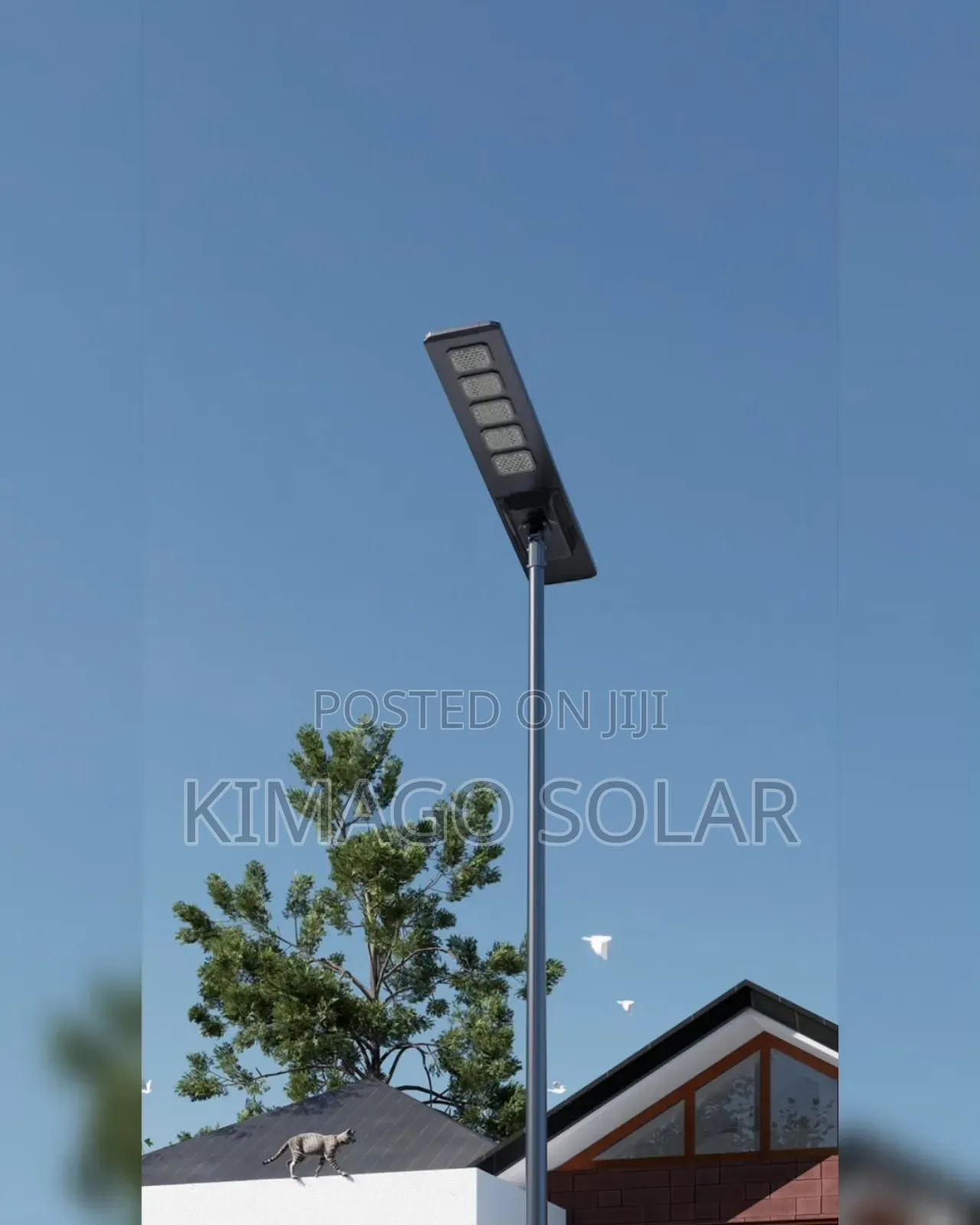 Taa Ya Solar 500w Inayodumu: Betri 165ah, 13000lm, Miradi Ya Uhakika