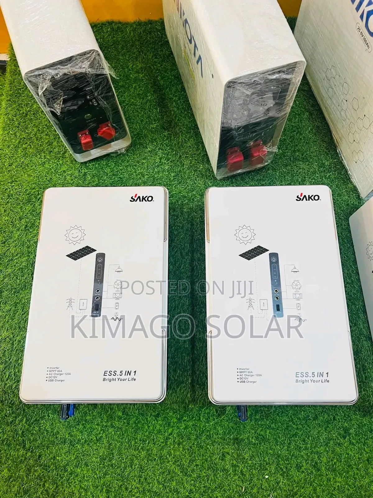 Alpha 300w Portable Generator: Betri 280ah, Solar Au Ac, Warranty Ipo
