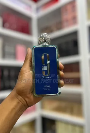 Afnan 9am Dive Eau De Parfum, a Unisex Aromatic Aquatic Fragrance