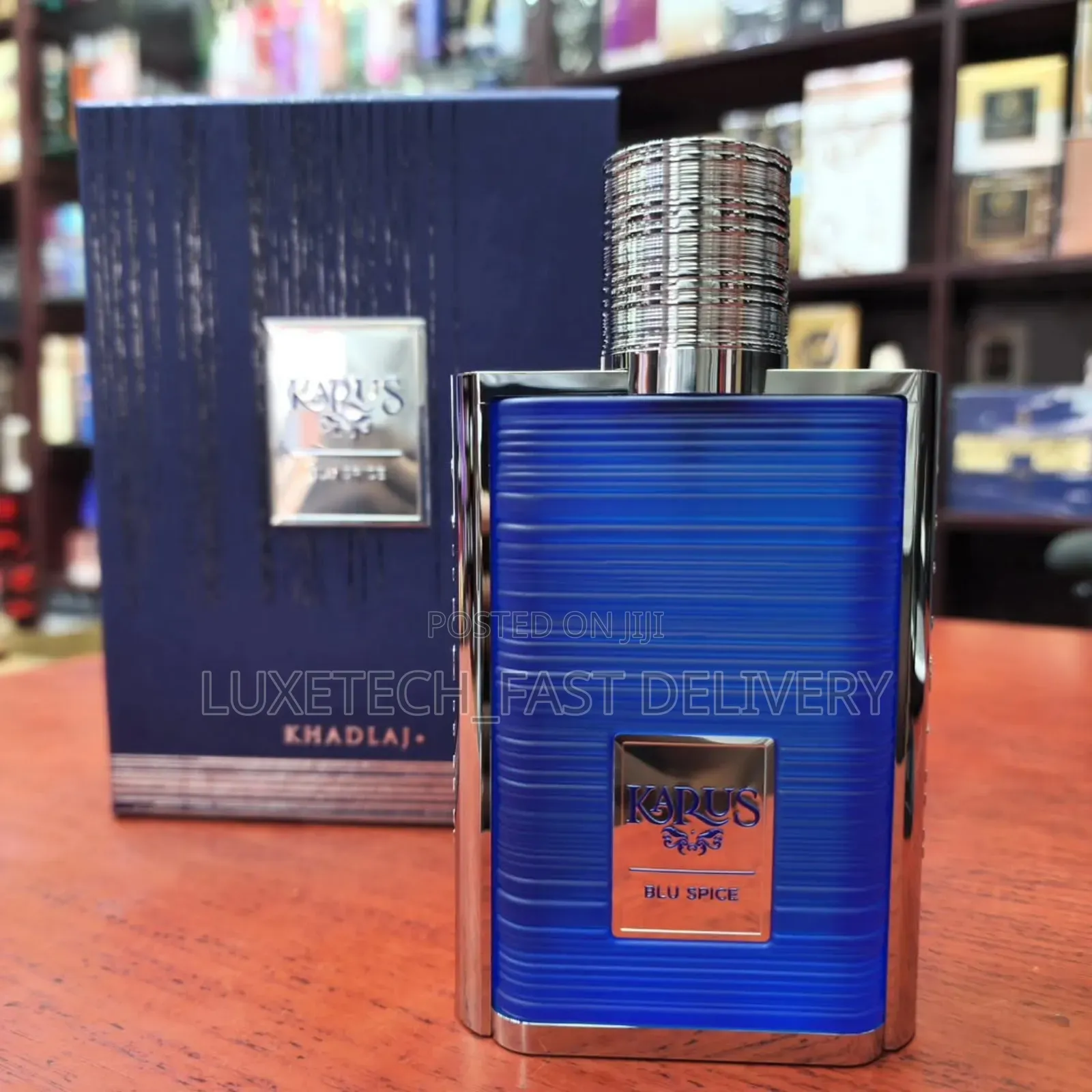 Karus Blu Spice Eau De Parfum, a Citrus Aromatic Fragrance for Men