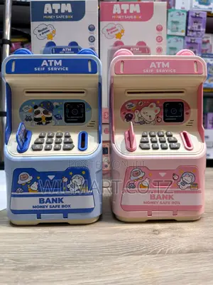 Multicolor Atm Piggy Bank - Akh450l