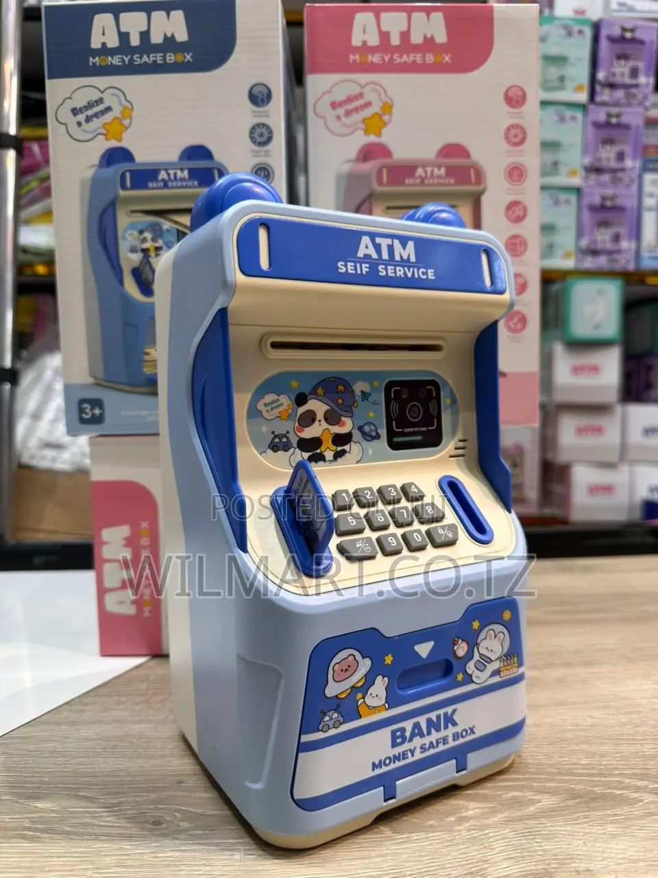 Multicolor Atm Piggy Bank - Akh450l