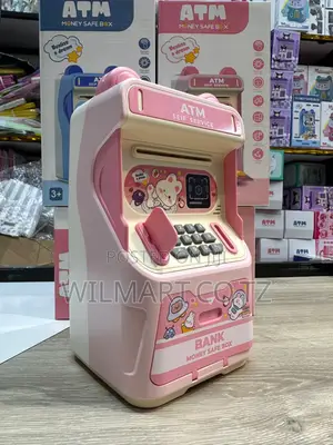 Multicolor Atm Piggy Bank - Akh450l