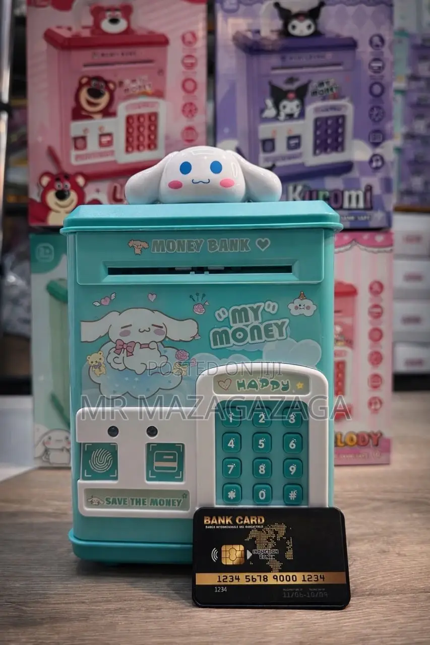 Money Bank/ Smart Piggy Bank Plastic Material