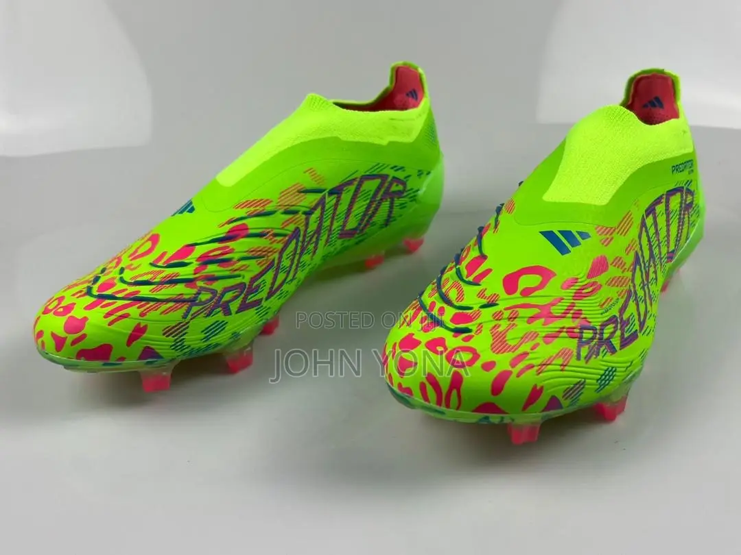 Adidas Predator Elite Laceless Fg Soccer Cleats in the Lucid Lemon