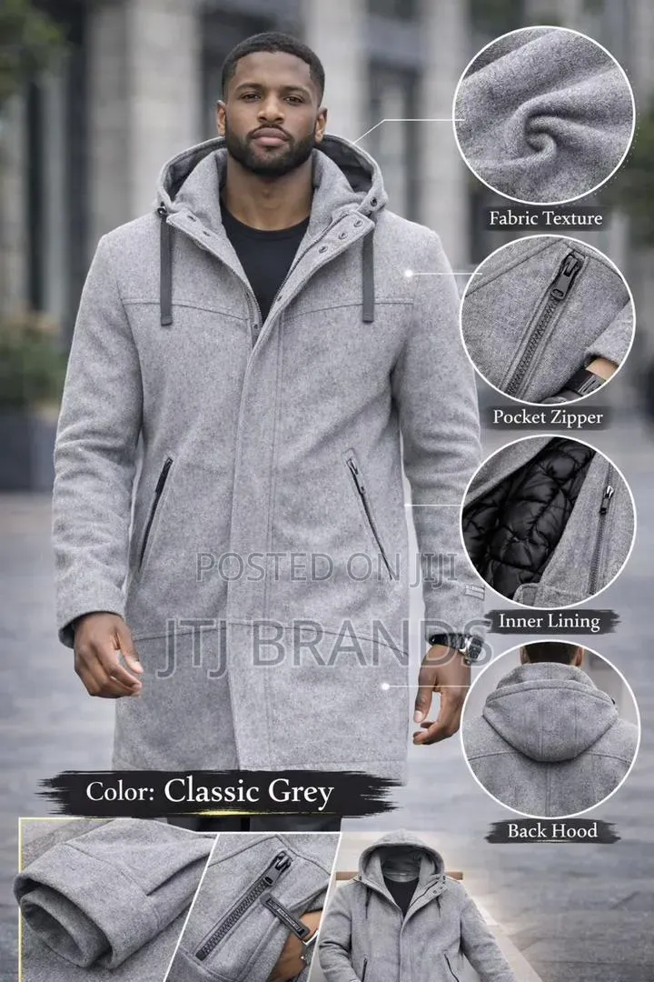 White Usa Long Jacket