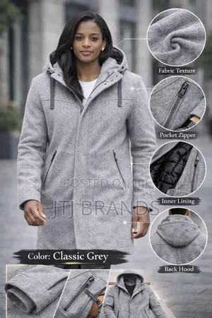 White Usa Long Jacket