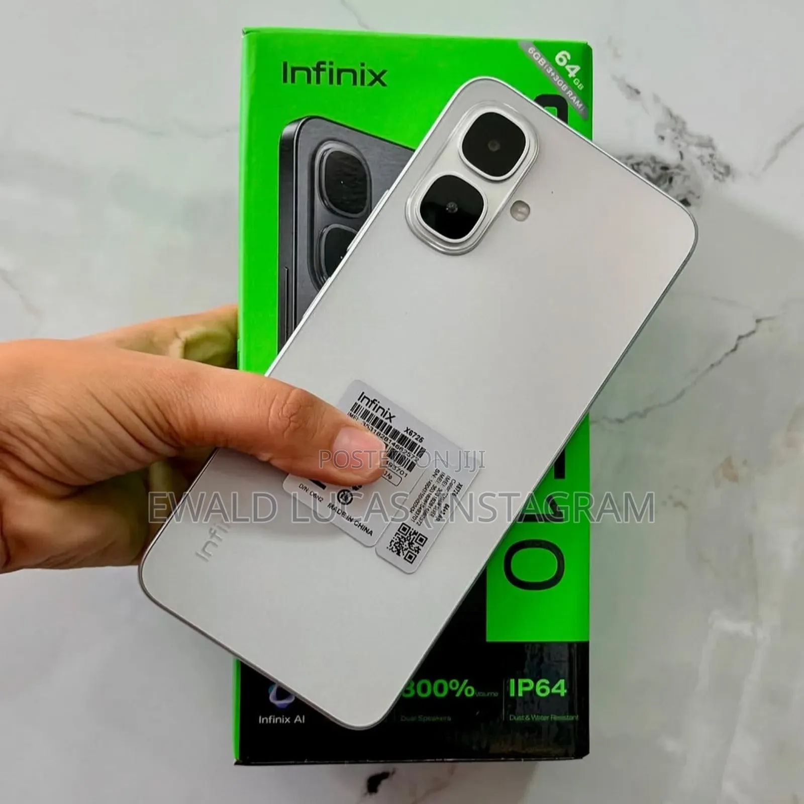 New Infinix Smart 10 64 GB Black