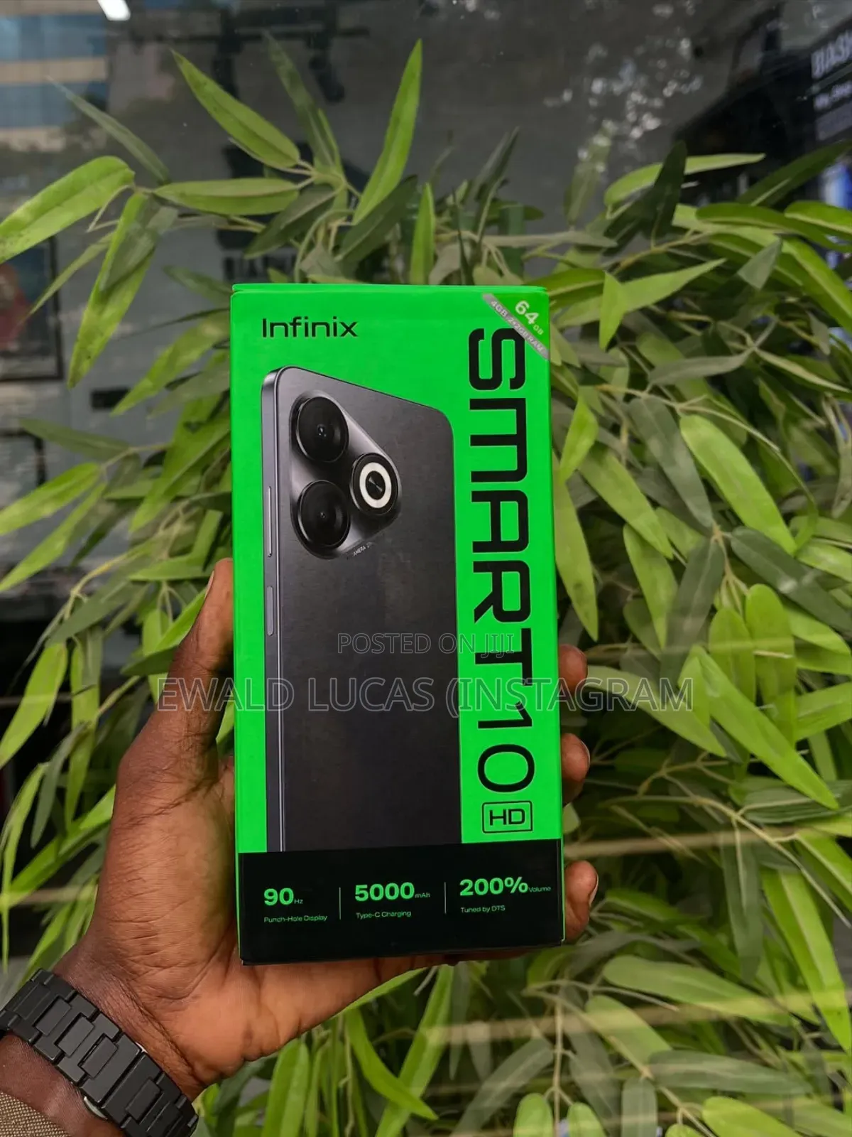 New Infinix Smart 10 HD 64 GB Black