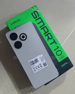 New Infinix Smart 10 HD 64 GB Black