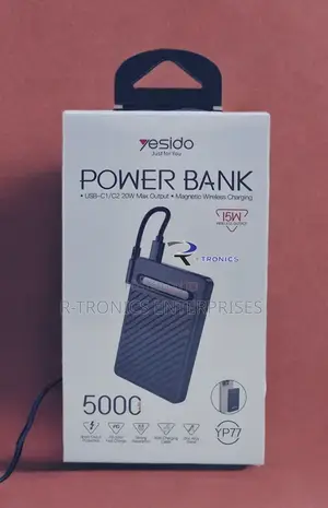 Yesido Yp77 Magnetic Wireless Charging Power Bank