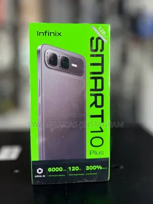 New Infinix Smart 10 Plus 128 GB Blue