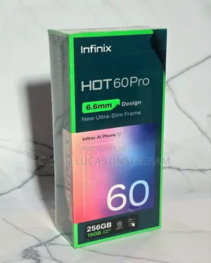 New Infinix Hot 60 Pro 256 GB Black