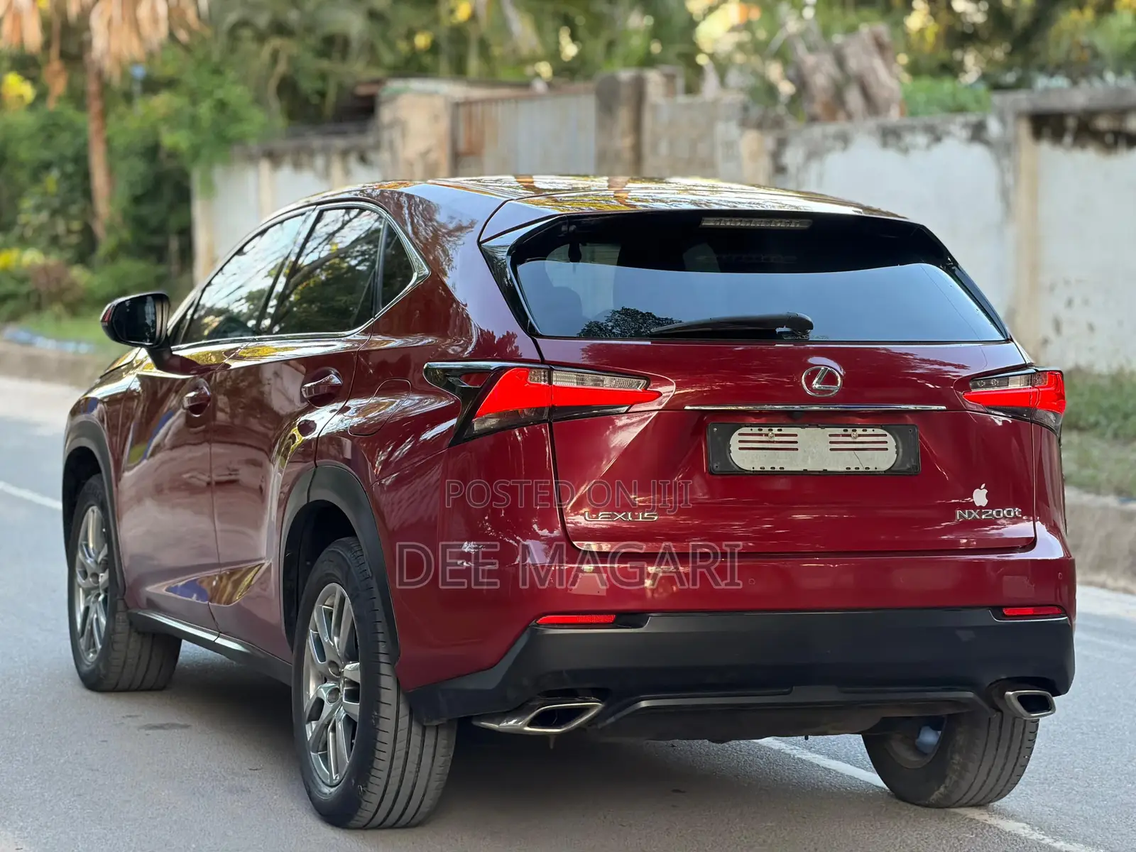 Lexus NX 200t AWD 2016 Red