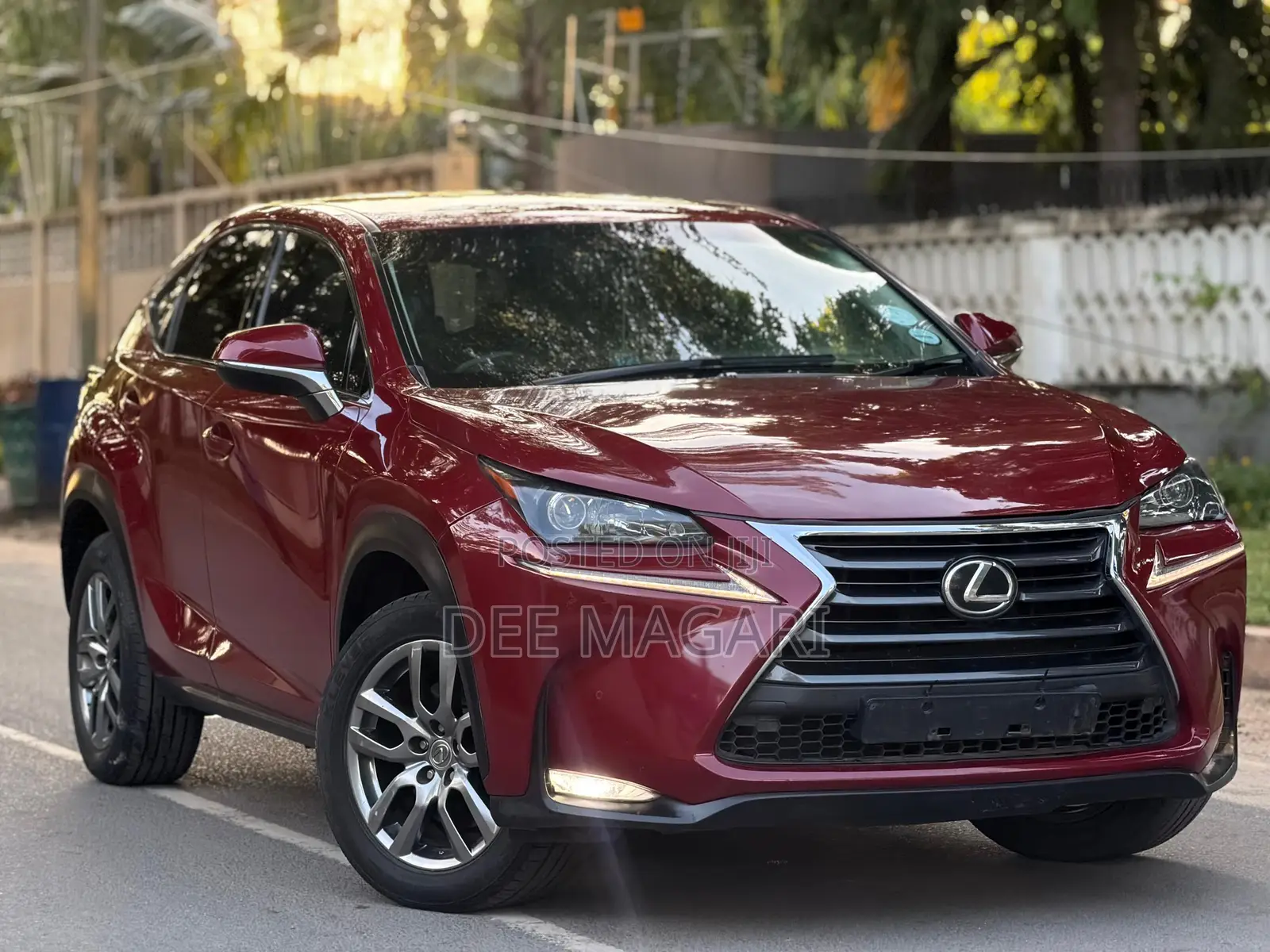 Lexus NX 200t AWD 2016 Red