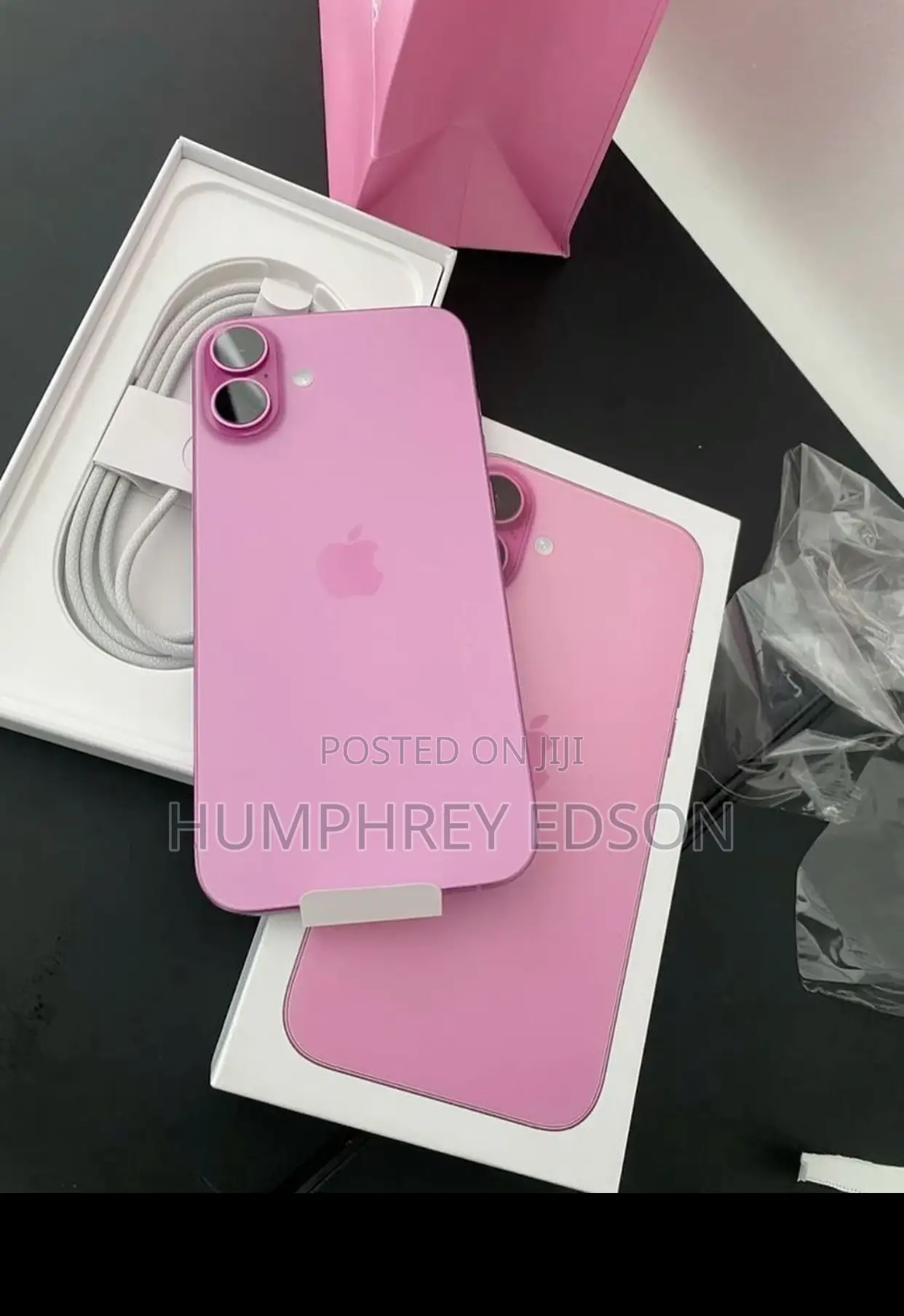New Apple iPhone 16 256 GB Pink