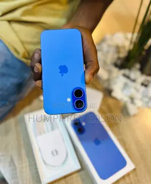 New Apple iPhone 16 128 GB Blue