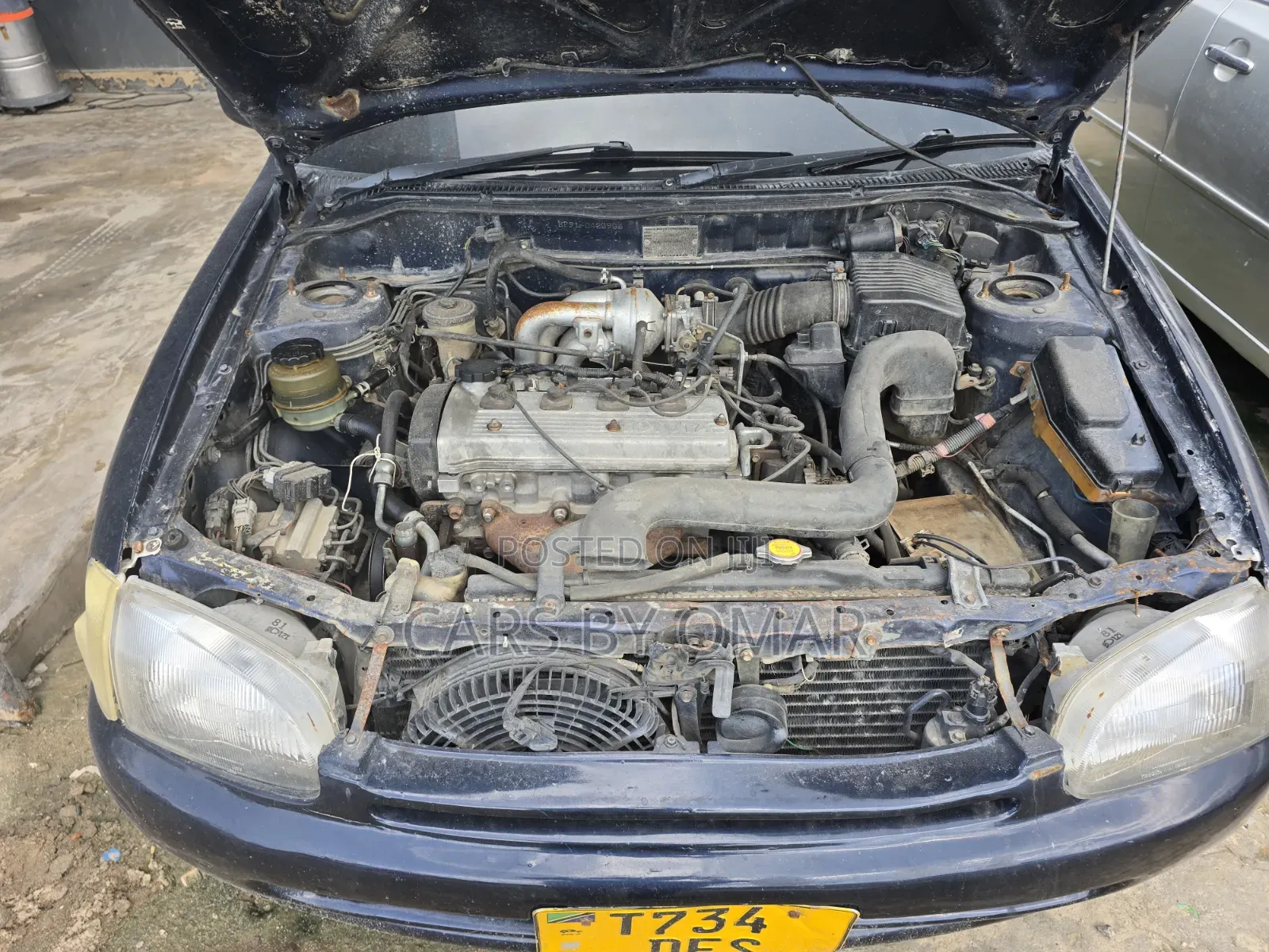 Toyota Starlet 2003 Blue