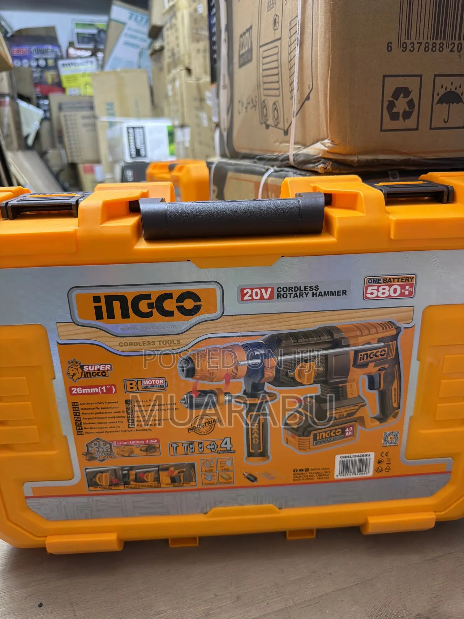 Ingco Cordless Rotary Hammer 26mm